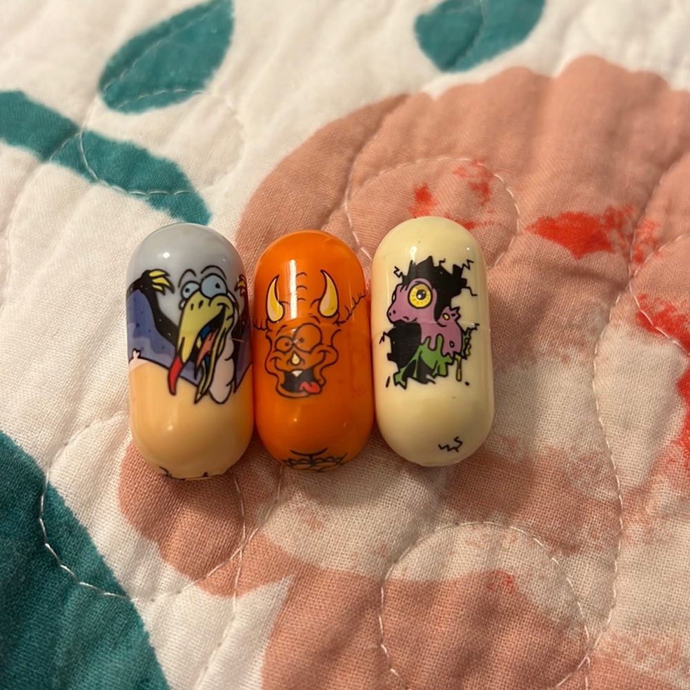 Vintage Dino Mighty Beanz Lot